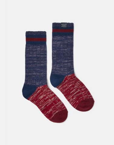 Joules Mens Boot Socks French Navy