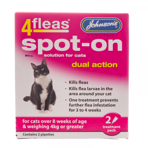 4fleas Spot-on for Cats over 4kg
