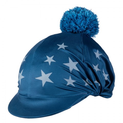 HKM Stars Hat Cover: Navy/Blue