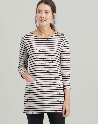 Quinn Simple Tunic With Front Pockets