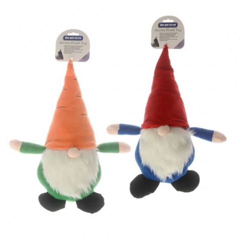 Gnome plush pet toy