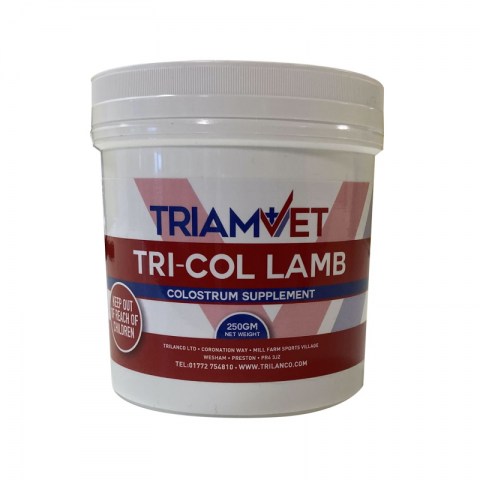 TriamVet Tri-Col Lamb Colostrum - 250gm