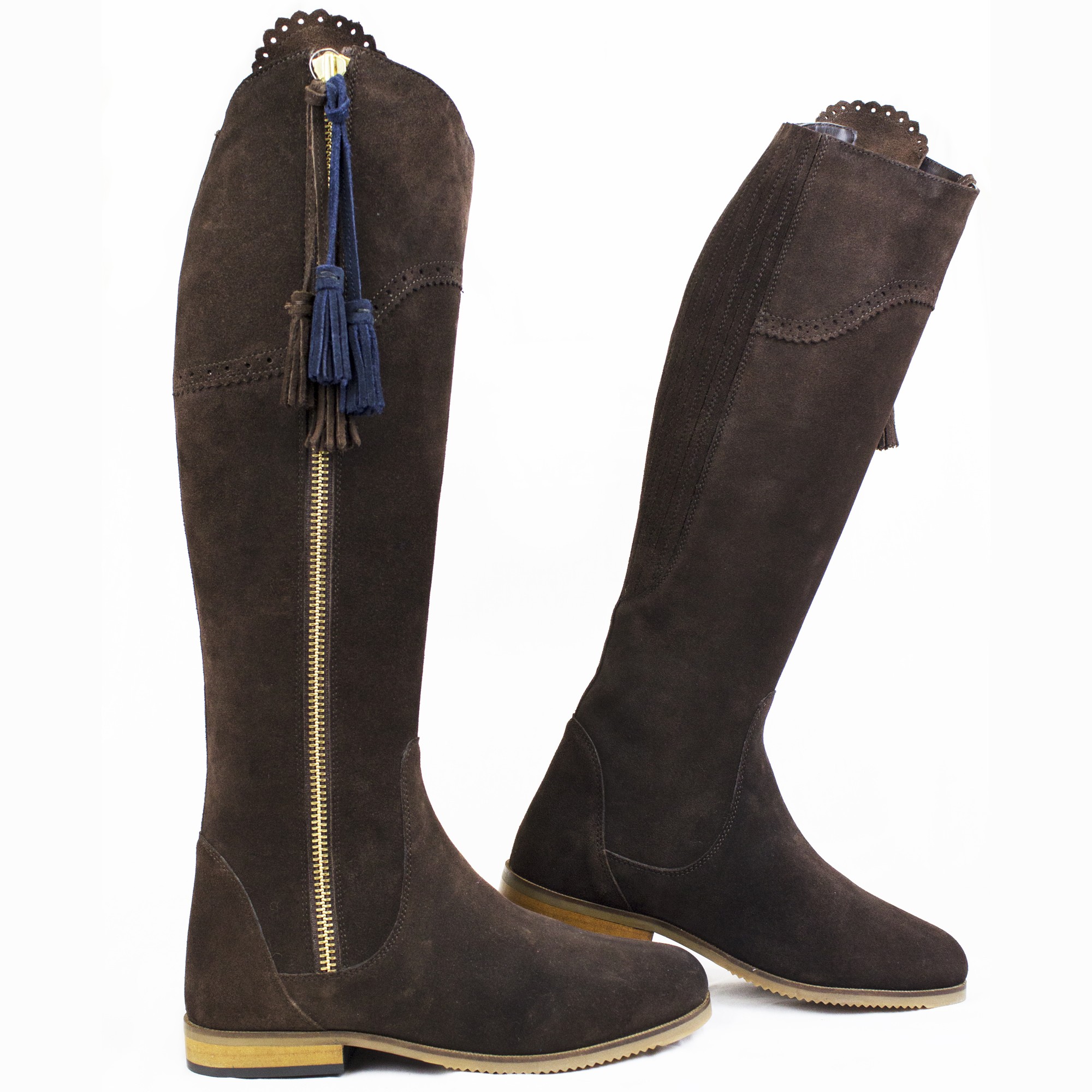 Gallop Seville Brown Suede Boots